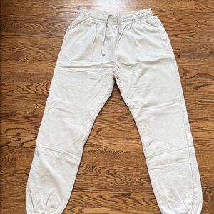 Talentless Cream Sweatpants